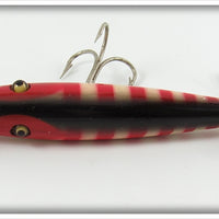 Shur Strike Red & White Stripes Baby Gar Minnow