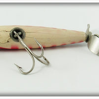 Shur Strike Red & White Stripes Baby Gar Minnow