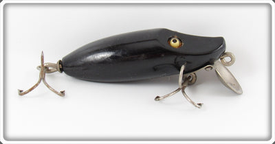Vintage Shur Strike Solid Black River Master Lure HR 13 