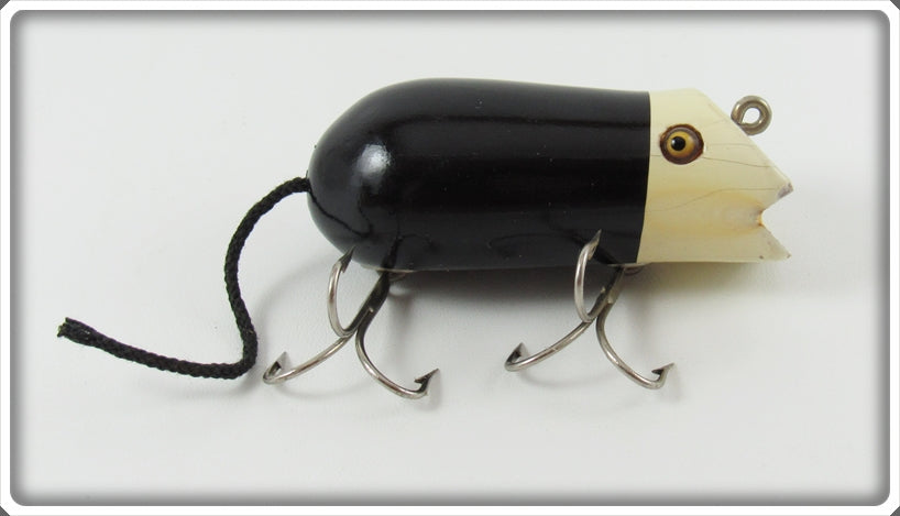 Vintage Shur Strike Black & White Mouse Lure
