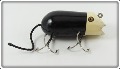 Vintage Shur Strike Black & White Mouse Lure