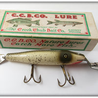 Vintage Creek Chub Special Order Silver Flash Pikie With Tail 718 DD