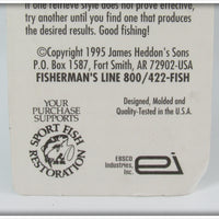 Heddon Chipmunk Crazy Crawler With Card