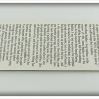 Heddon Chipmunk Crazy Crawler With Card