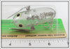 Heddon Clear Sparkle Crazy Crawler On Card
