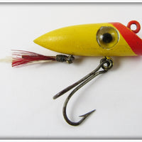 Vintage Martin Yellow & Red Fly Plug Fly Rod Lure