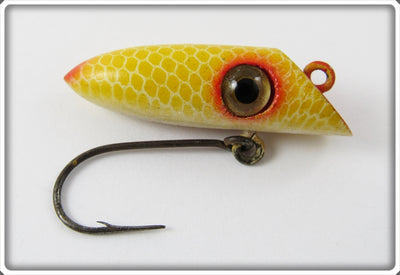 Vintage Martin Yellow Scale Fly Plug Fly Rod Lure