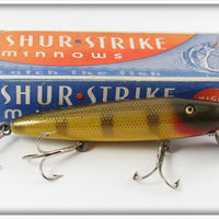 Vintage Shur Strike Pikie Scale Pikie Lure In Box P-O