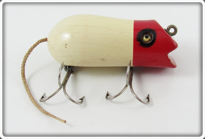 Vintage Shur Strike Red & White Mouse Lure