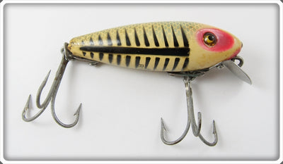 Vintage Heddon Dowagiac Silver Shore 110 River Runt Lure 119XRS