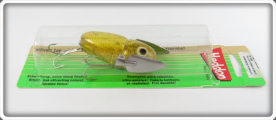 Heddon Yellow Sparkle Crazy Crawler Lure On Card X912067
