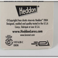 Heddon Yellow Sparkle Crazy Crawler On Card