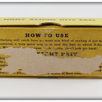 Arbogast Black Plastic Lip Jitterbug In Box