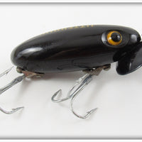 Arbogast Black Plastic Lip Jitterbug In Box