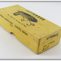Arbogast Black Plastic Lip Jitterbug In Box