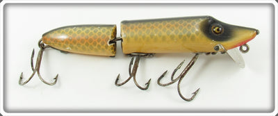 Vintage Heddon Shiner Scale Jointed Vamp Lure 7309P 