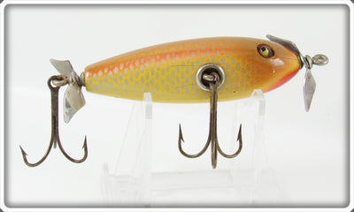 Vintage Shur Strike Peanut Butter Baby Injured Minnow Lure BIM-1