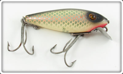 Vintage Heddon Shiner Scale 110 River Runt Lure 119P