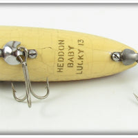 Heddon Uncataloged Shiner Scale Baby Lucky 13 2409P