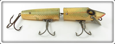 Vintage Heddon Shiner Scale Giant Jointed Vamp Lure 7359P