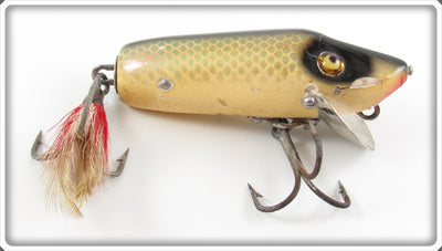 Vintage Heddon Shiner Scale Giant Runt Lure 7519P 