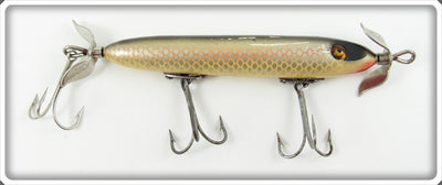 Vintage Heddon Shiner Scale Torpedo Lure 139P