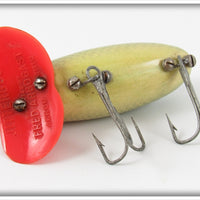 Arbogast Green Scale Plastic Lip Jitterbug