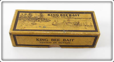 Vintage King Hardware Co King Bee Bait Empty Lure Box