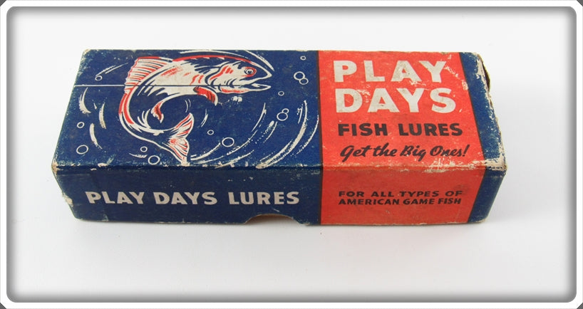 Play Days Game Fish Lures Empty Box