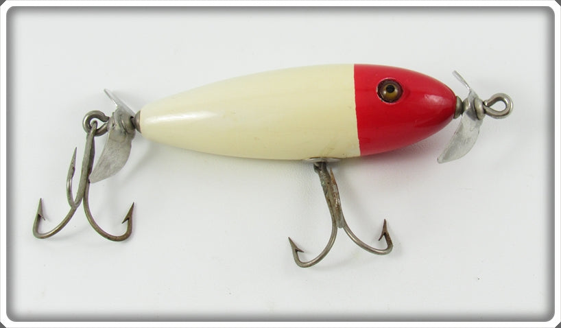 Vintage Shur Strike Red & White Baby Surf Oreno Lure D2