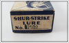 Shur Strike Red & White Bass Oreno Empty Blue Box