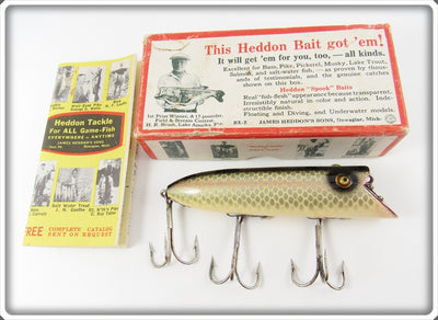 Heddon Shiner Scale Saltwater Basser Lure In Box S8509P