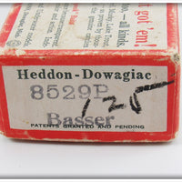 Heddon Shiner Scale Snap In Treble Deluxe Basser In Box 8529P