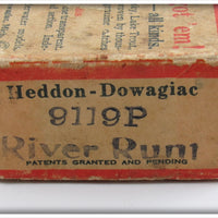 Heddon Shiner Scale Early River Runt In Box 9119P