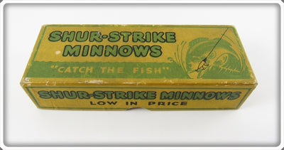 Shur Strike Shiner Scale Underwater Minnow Empty Lure Box E6 