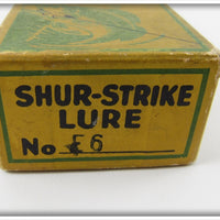 Shur Strike Shiner Scale Underwater Minnow Empty Box