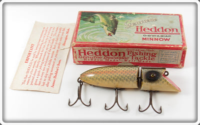 Heddon Shiner Scale 8309P Zig Wag Lure In Unmarked Box