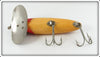 Arbogast Red & White Two Hook Musky Jitterbug