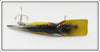 Unknown Yellow Metal Diving Lure With Tail