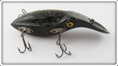 Vintage Paw Paw Black With Flitters Platypuss Lure 3529