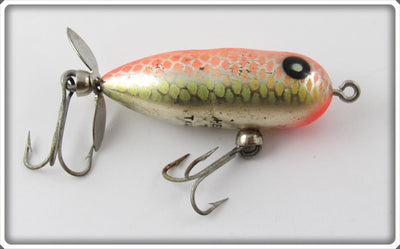 Vintage Heddon VRY Orange Dace Shiner Tiny Torpedo Lure 360 VRY
