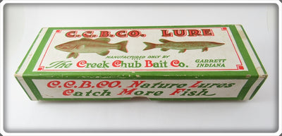 Vintage Creek Chub Silver Flash Husky Dinger Empty Box 5718