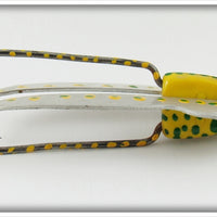 Walton's Yellow & Green Weedless Lure