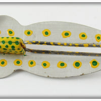 Walton's Yellow & Green Weedless Lure