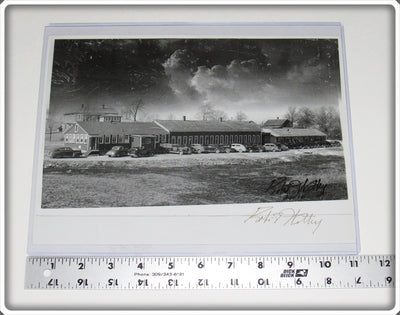 Photograph Of The Millsite Factory Signed By Robert Withey