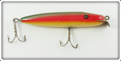 Vintage Shur Strike Early Rainbow Pikie Lure P-8 