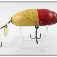 Creek Chub Special Red Head With Glitter Beetle Lure 3800 Special