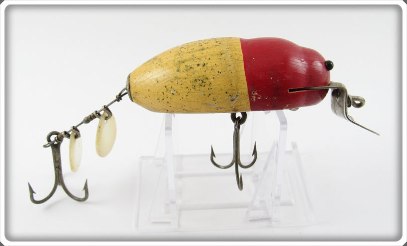 Creek Chub Special Red Head With Glitter Beetle Lure 3800 Special