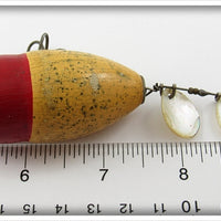 Creek Chub Red Head With Glitter Beetle 3800 Special