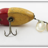 Creek Chub Red Head With Glitter Beetle 3800 Special